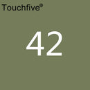 TOUCHFIVE 1 pcs matching Art Markers Brush Pen Sketch Alcohol Based Markers Dual Head Manga Drawing Pens Art Supplies