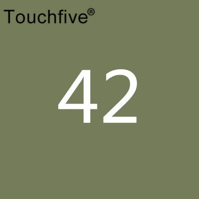 TOUCHFIVE 1 pcs matching Art Markers Brush Pen Sketch Alcohol Based Markers Dual Head Manga Drawing Pens Art Supplies
