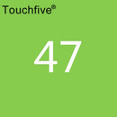 TOUCHFIVE 1 pcs matching Art Markers Brush Pen Sketch Alcohol Based Markers Dual Head Manga Drawing Pens Art Supplies