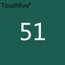 TOUCHFIVE 1 pcs matching Art Markers Brush Pen Sketch Alcohol Based Markers Dual Head Manga Drawing Pens Art Supplies