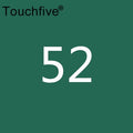 TOUCHFIVE 1 pcs matching Art Markers Brush Pen Sketch Alcohol Based Markers Dual Head Manga Drawing Pens Art Supplies