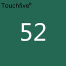TOUCHFIVE 1 pcs matching Art Markers Brush Pen Sketch Alcohol Based Markers Dual Head Manga Drawing Pens Art Supplies