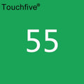 TOUCHFIVE 1 pcs matching Art Markers Brush Pen Sketch Alcohol Based Markers Dual Head Manga Drawing Pens Art Supplies