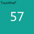 TOUCHFIVE 1 pcs matching Art Markers Brush Pen Sketch Alcohol Based Markers Dual Head Manga Drawing Pens Art Supplies