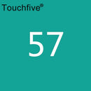 TOUCHFIVE 1 pcs matching Art Markers Brush Pen Sketch Alcohol Based Markers Dual Head Manga Drawing Pens Art Supplies