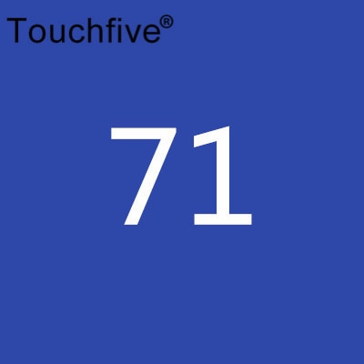 TOUCHFIVE 1 pcs matching Art Markers Brush Pen Sketch Alcohol Based Markers Dual Head Manga Drawing Pens Art Supplies