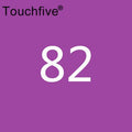 TOUCHFIVE 1 pcs matching Art Markers Brush Pen Sketch Alcohol Based Markers Dual Head Manga Drawing Pens Art Supplies