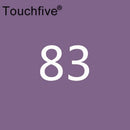 TOUCHFIVE 1 pcs matching Art Markers Brush Pen Sketch Alcohol Based Markers Dual Head Manga Drawing Pens Art Supplies