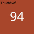 TOUCHFIVE 1 pcs matching Art Markers Brush Pen Sketch Alcohol Based Markers Dual Head Manga Drawing Pens Art Supplies