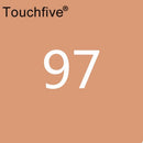 TOUCHFIVE 1 pcs matching Art Markers Brush Pen Sketch Alcohol Based Markers Dual Head Manga Drawing Pens Art Supplies