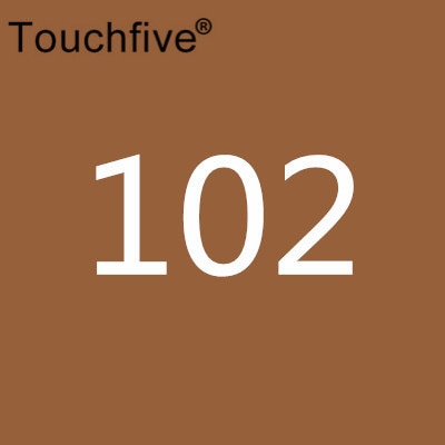 TOUCHFIVE 1 pcs matching Art Markers Brush Pen Sketch Alcohol Based Markers Dual Head Manga Drawing Pens Art Supplies