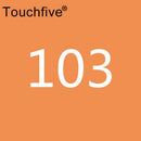 TOUCHFIVE 1 pcs matching Art Markers Brush Pen Sketch Alcohol Based Markers Dual Head Manga Drawing Pens Art Supplies