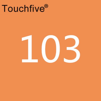 TOUCHFIVE 1 pcs matching Art Markers Brush Pen Sketch Alcohol Based Markers Dual Head Manga Drawing Pens Art Supplies