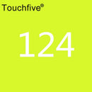 TOUCHFIVE 1 pcs matching Art Markers Brush Pen Sketch Alcohol Based Markers Dual Head Manga Drawing Pens Art Supplies