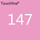 TOUCHFIVE 1 pcs matching Art Markers Brush Pen Sketch Alcohol Based Markers Dual Head Manga Drawing Pens Art Supplies