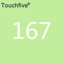 TOUCHFIVE 1 pcs matching Art Markers Brush Pen Sketch Alcohol Based Markers Dual Head Manga Drawing Pens Art Supplies