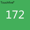 TOUCHFIVE 1 pcs matching Art Markers Brush Pen Sketch Alcohol Based Markers Dual Head Manga Drawing Pens Art Supplies