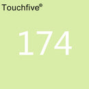TOUCHFIVE 1 pcs matching Art Markers Brush Pen Sketch Alcohol Based Markers Dual Head Manga Drawing Pens Art Supplies