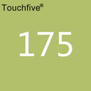 TOUCHFIVE 1 pcs matching Art Markers Brush Pen Sketch Alcohol Based Markers Dual Head Manga Drawing Pens Art Supplies