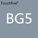 TOUCHFIVE 1 pcs matching Art Markers Brush Pen Sketch Alcohol Based Markers Dual Head Manga Drawing Pens Art Supplies