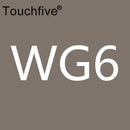 TOUCHFIVE 1 pcs matching Art Markers Brush Pen Sketch Alcohol Based Markers Dual Head Manga Drawing Pens Art Supplies