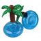 1PC Inflatable Cherry Crab Cup Holder Pool Party Float Drink Holder Swimming Pool Float Beer Cooler Pool Toy Floating Coasters