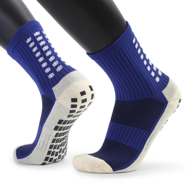 New Men's Sports Socks Thick Towel Down Men's Mid-tube Levy Non-slip Soccer Socks Basketball Socks Sports Stockings
