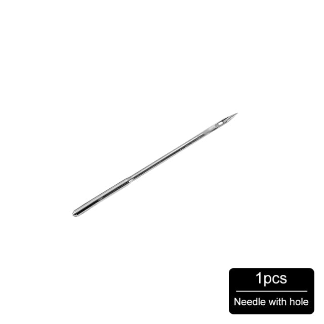 MIUSIE 1-4Pcs Canvas Leather Tent Shoes Sewing Awl Taper Leather craft Needle Kit Repairing Tool Sets Hand Stitching