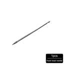 MIUSIE 1-4Pcs Canvas Leather Tent Shoes Sewing Awl Taper Leather craft Needle Kit Repairing Tool Sets Hand Stitching