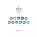 Mohamm 1Pc Love Poem Series Decoration Special-Shaped Washi Masking Tape Creative Scrapbooking Stationary School Supplies