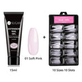UR SUGAR Acrylic Nail Gel Kit 15ml Quick Building Set Nail Gel Polish For Nail Extensions Acrylic Gel Polish Nail Art