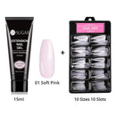 UR SUGAR Acrylic Nail Gel Kit 15ml Quick Building Set Nail Gel Polish For Nail Extensions Acrylic Gel Polish Nail Art