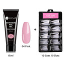 UR SUGAR Acrylic Nail Gel Kit 15ml Quick Building Set Nail Gel Polish For Nail Extensions Acrylic Gel Polish Nail Art