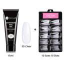 UR SUGAR Acrylic Nail Gel Kit 15ml Quick Building Set Nail Gel Polish For Nail Extensions Acrylic Gel Polish Nail Art
