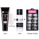 UR SUGAR Acrylic Nail Gel Kit 15ml Quick Building Set Nail Gel Polish For Nail Extensions Acrylic Gel Polish Nail Art