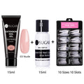 UR SUGAR Acrylic Nail Gel Kit 15ml Quick Building Set Nail Gel Polish For Nail Extensions Acrylic Gel Polish Nail Art