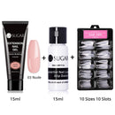 UR SUGAR Acrylic Nail Gel Kit 15ml Quick Building Set Nail Gel Polish For Nail Extensions Acrylic Gel Polish Nail Art