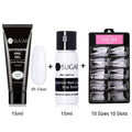 UR SUGAR Acrylic Nail Gel Kit 15ml Quick Building Set Nail Gel Polish For Nail Extensions Acrylic Gel Polish Nail Art