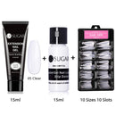 UR SUGAR Acrylic Nail Gel Kit 15ml Quick Building Set Nail Gel Polish For Nail Extensions Acrylic Gel Polish Nail Art