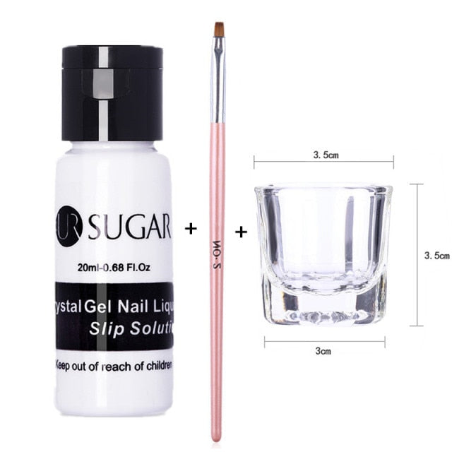 UR SUGAR Acrylic Nail Gel Kit 15ml Quick Building Set Nail Gel Polish For Nail Extensions Acrylic Gel Polish Nail Art