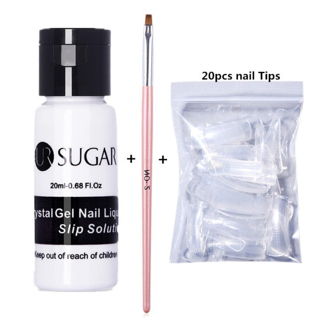 UR SUGAR Acrylic Nail Gel Kit 15ml Quick Building Set Nail Gel Polish For Nail Extensions Acrylic Gel Polish Nail Art