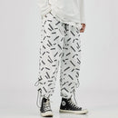 2021 Men's Harem Pants New Fashion Jogger Sweatpants Korean Man Loose Oversized Trousers Funny Streetwear Male Casual Pants 5XL