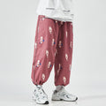 2021 Men's Harem Pants New Fashion Jogger Sweatpants Korean Man Loose Oversized Trousers Funny Streetwear Male Casual Pants 5XL