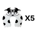 5Pcs/Lot Protection Baby Safety Cute Animal Security Door Stopper Baby Card Lock Newborn Care Child Finger Protector