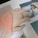 INS Retro Smile Face Ring Female Smile Ring Student Open Finger Adjustable Rings Personality Jewelry