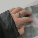 INS Retro Smile Face Ring Female Smile Ring Student Open Finger Adjustable Rings Personality Jewelry