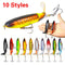 1PCS Whopper Plopper 10cm/13g Topwater Fishing Lure Artificial Hard Bait Plopper Soft Rotating Tail Fishing Tackle Fishing Bait