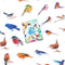46pcs/set Autumn Flower Sticker Diy Scrapbooking Diary Planner Decoration Sticker Album