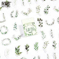 46pcs/set Autumn Flower Sticker Diy Scrapbooking Diary Planner Decoration Sticker Album