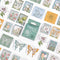 46pcs/set Autumn Flower Sticker Diy Scrapbooking Diary Planner Decoration Sticker Album